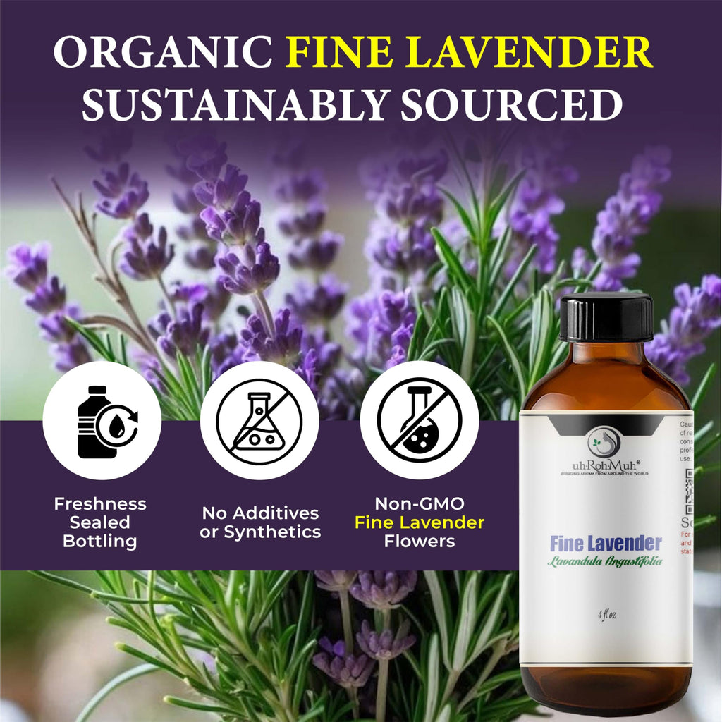 Organic Lavender Essential Oil 4 Fl Oz K89225