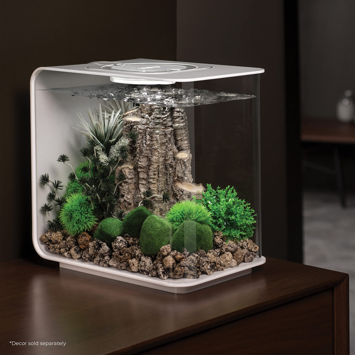 15 Acrylic Aquarium with White LED Lights D3165