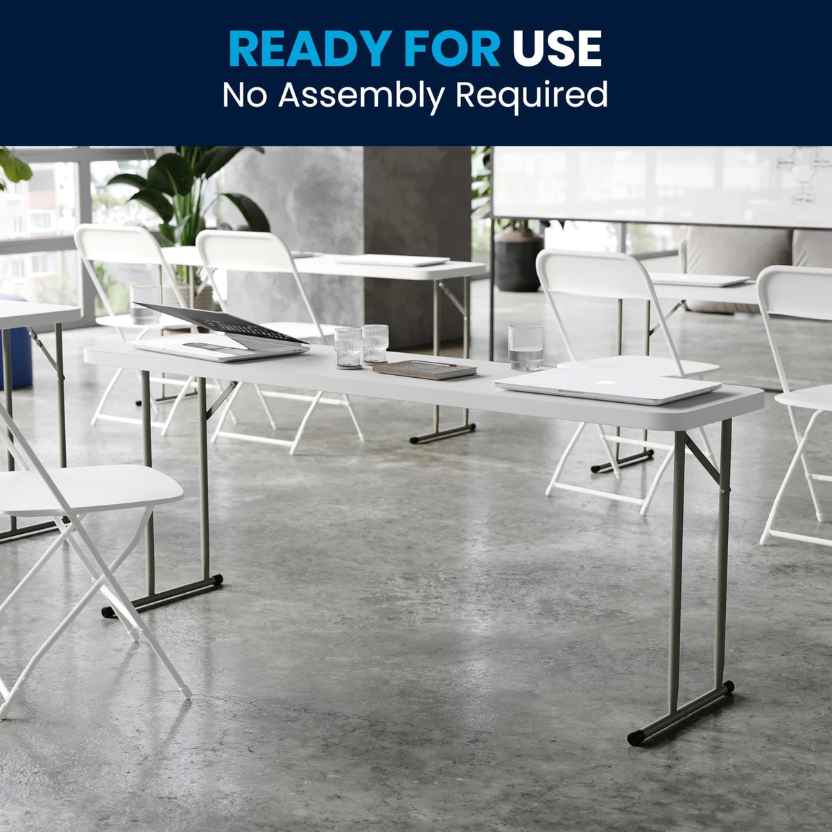 Granite Plastic Folding Training Table A520