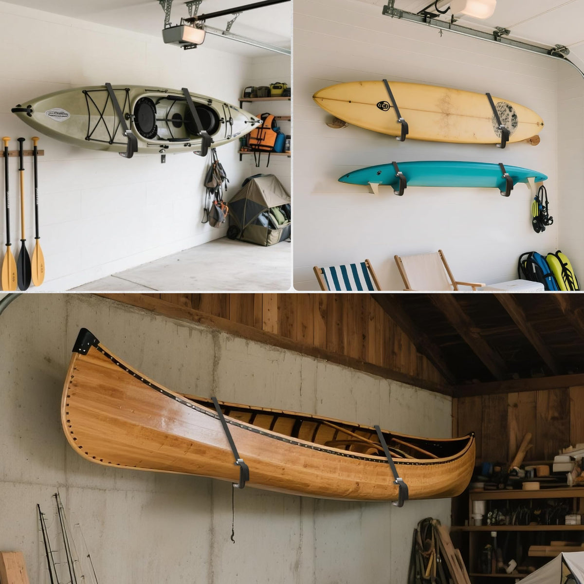 Wall Mounted Kayak Storage Rack T627084