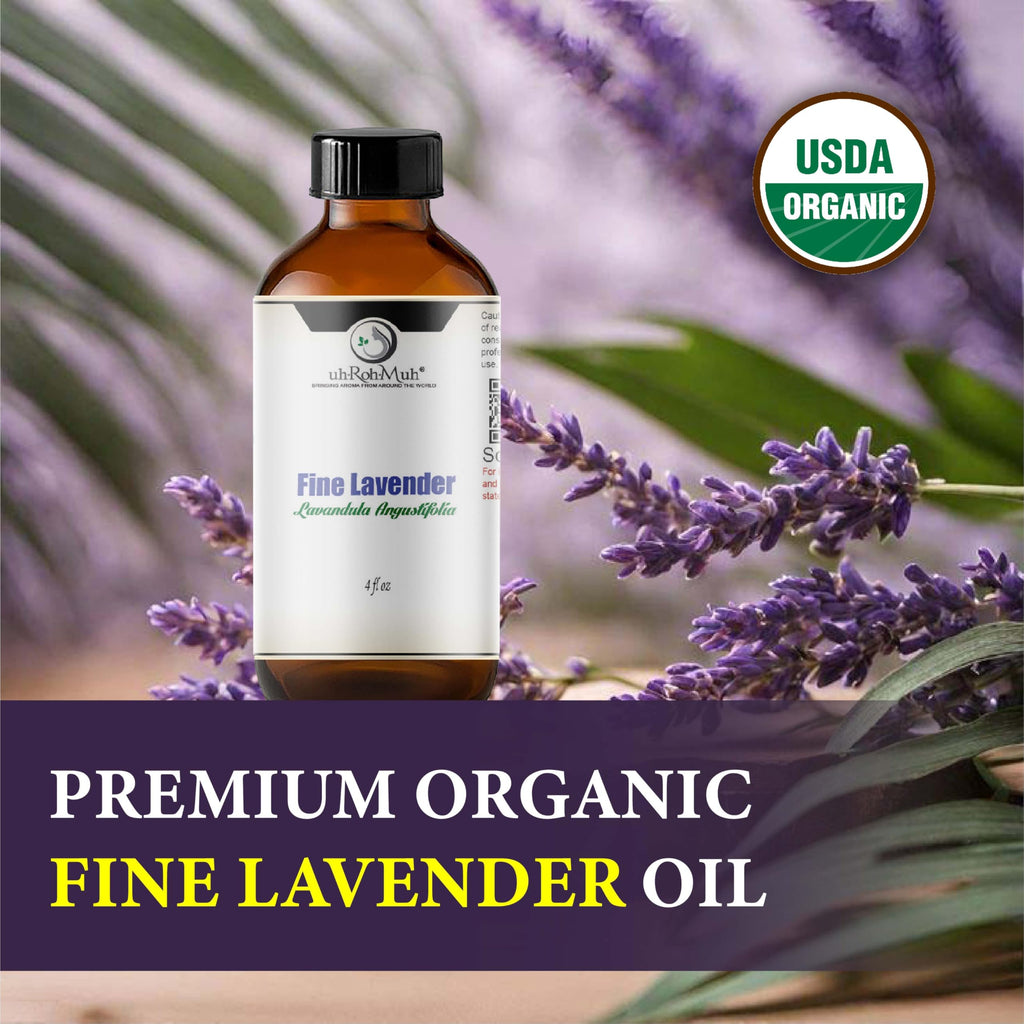 Organic Lavender Essential Oil 4 Fl Oz K89225