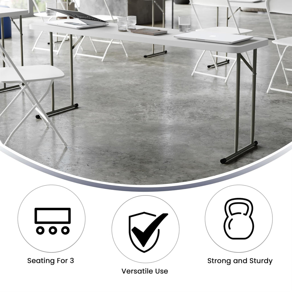 Granite Plastic Folding Training Table A520