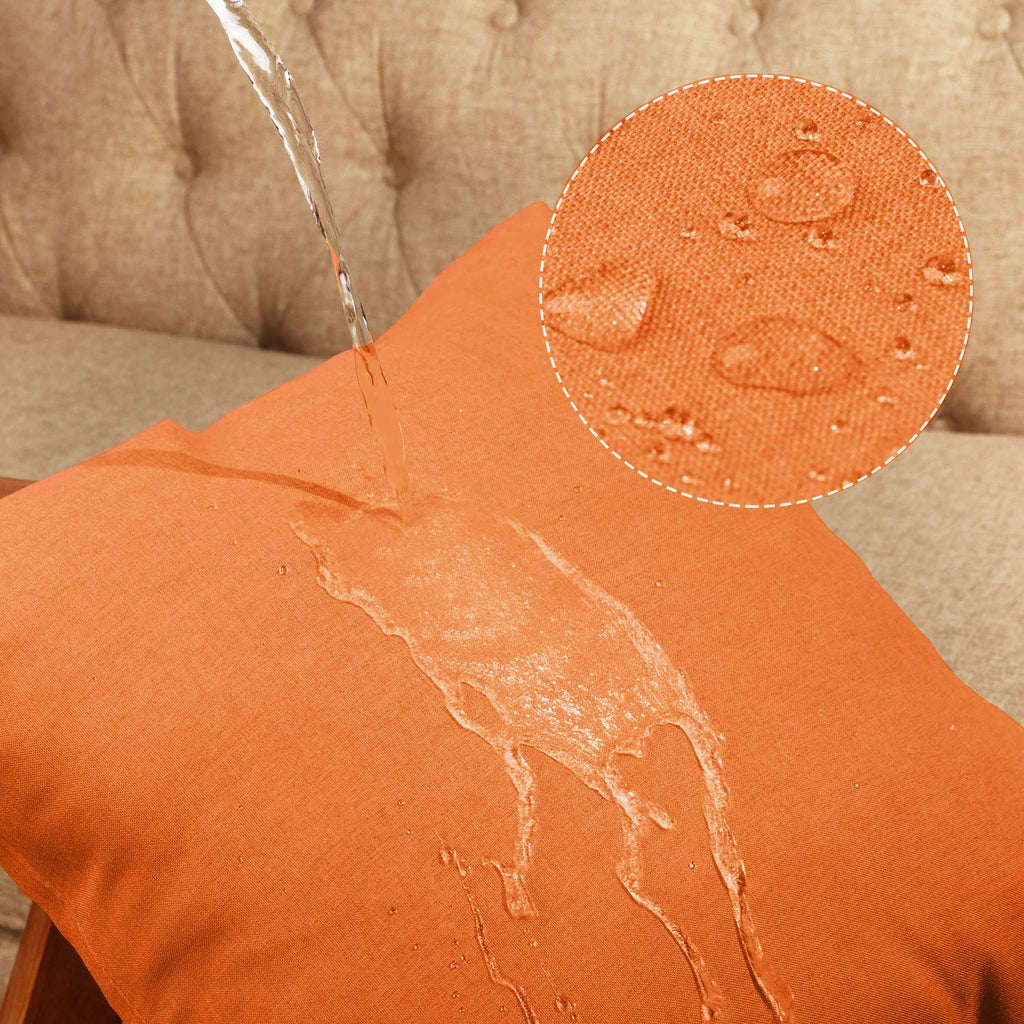 4 Pack Outdoor Throw Pillow Covers 18x18 L7561