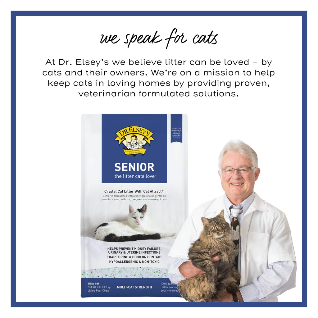 Senior Cat Litter 8lbs H53097