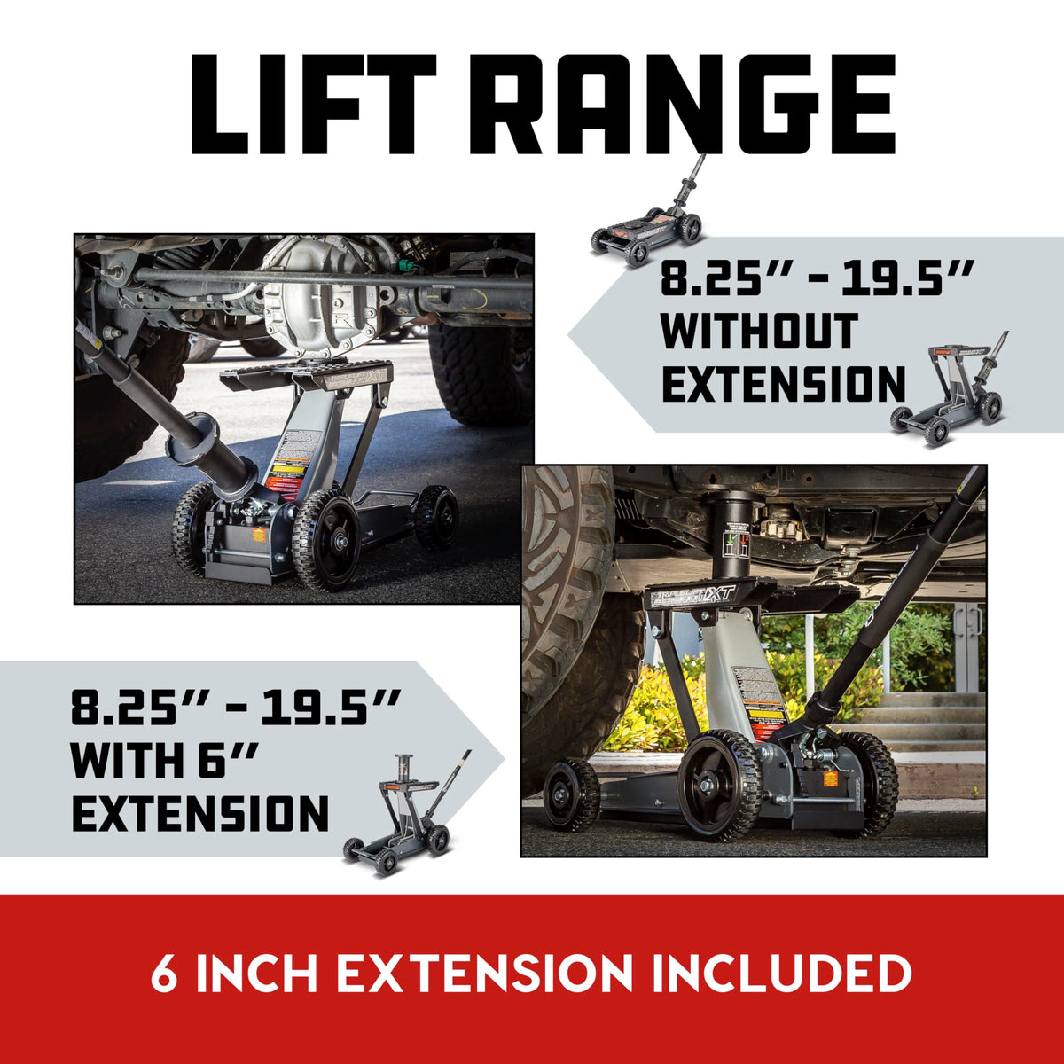 3 Ton Triple Lift Garage Jack J70691