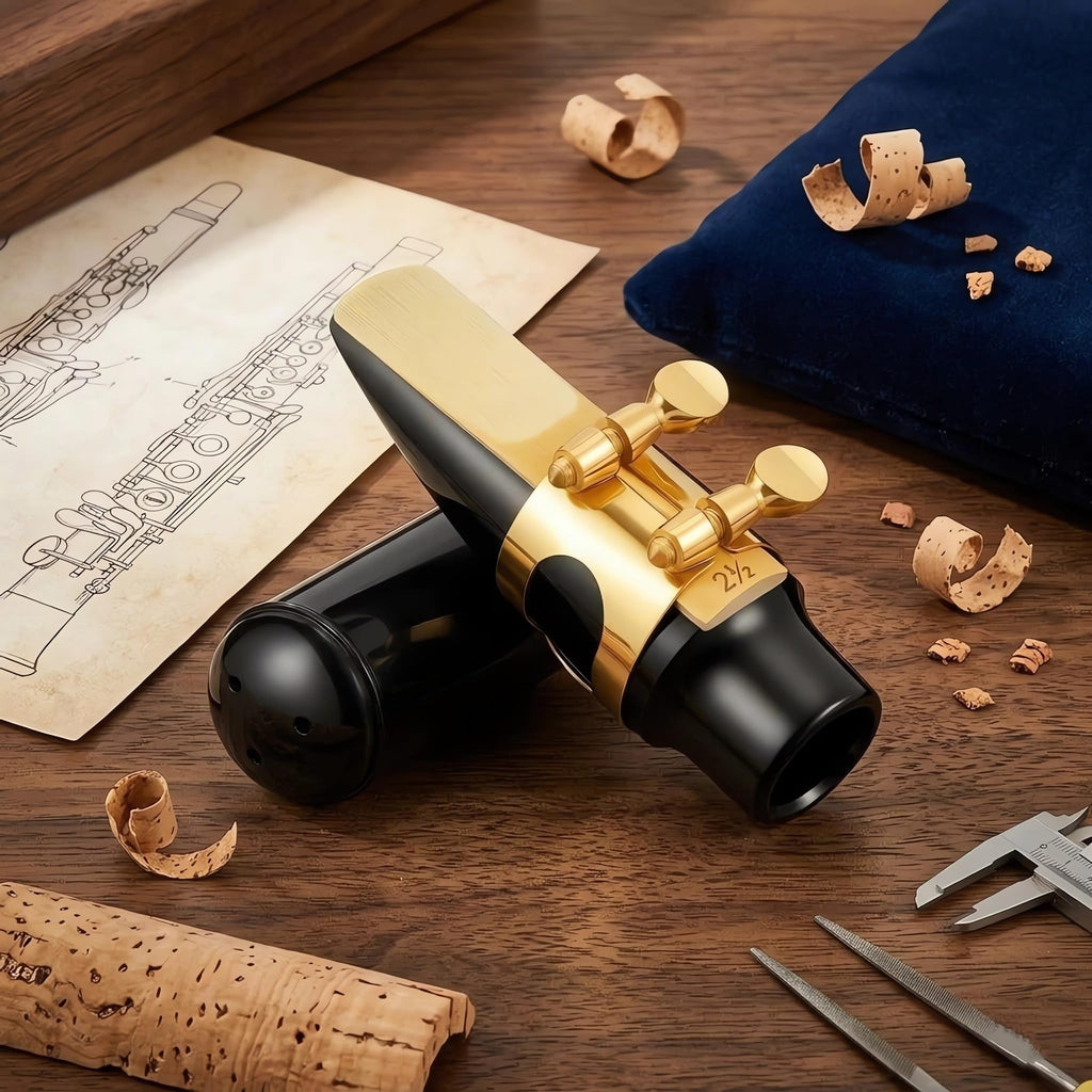 Alto Saxophone Mouthpiece with Ligature, Reed & Cap Z418