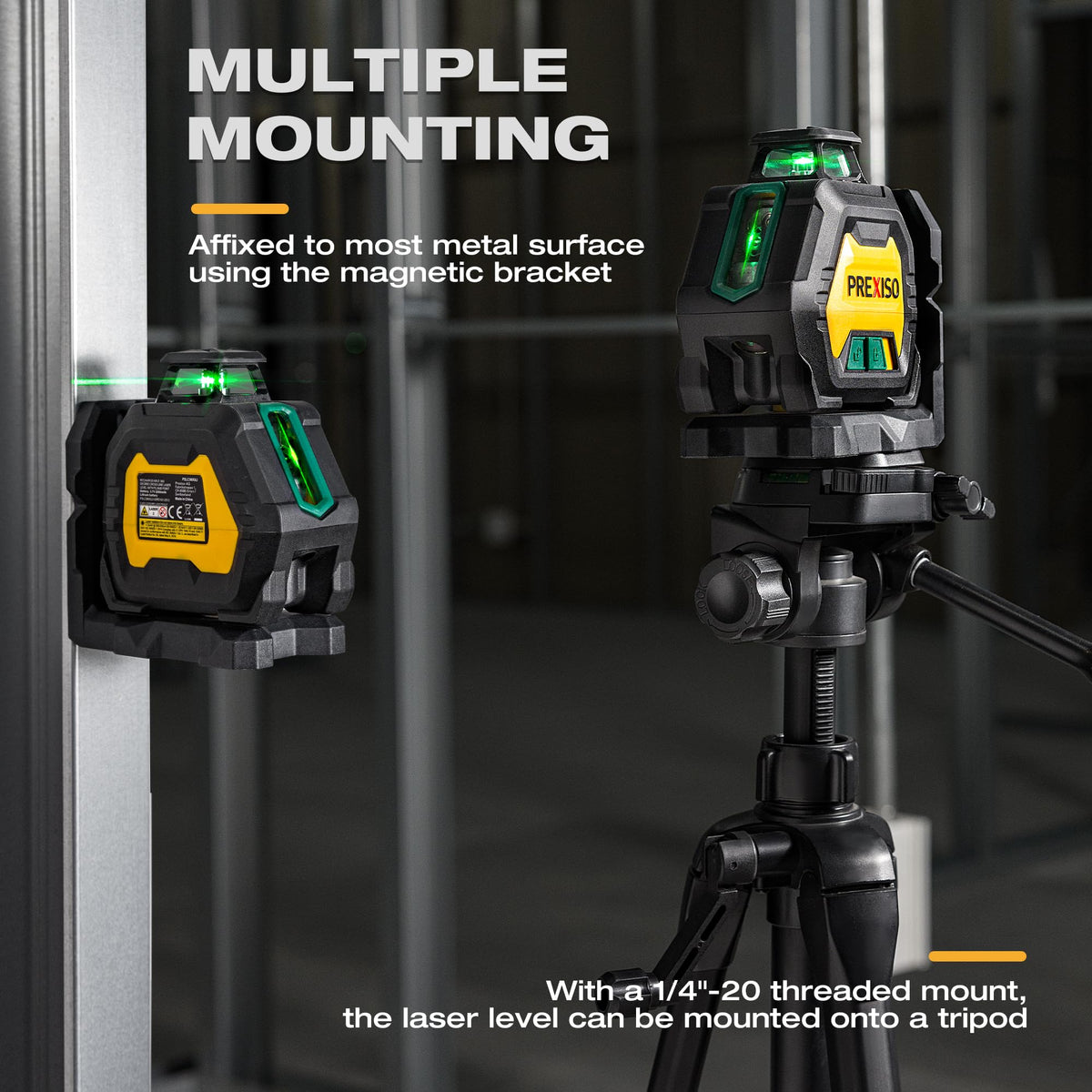 360 Laser Level with Tripod & 2 Plumb Dots W4540