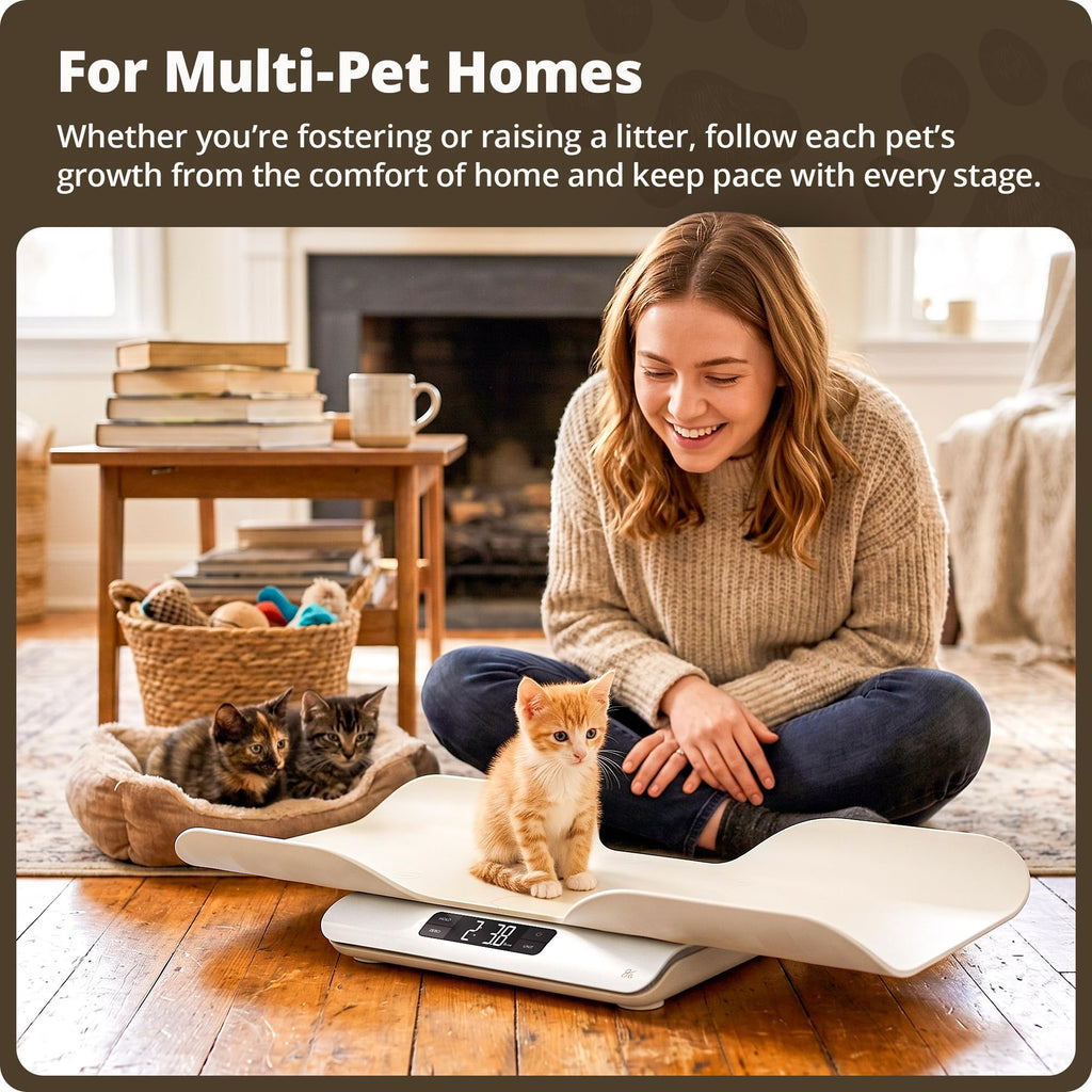 Digital Pet Scale for Cats, Dogs & Small Animals M27142