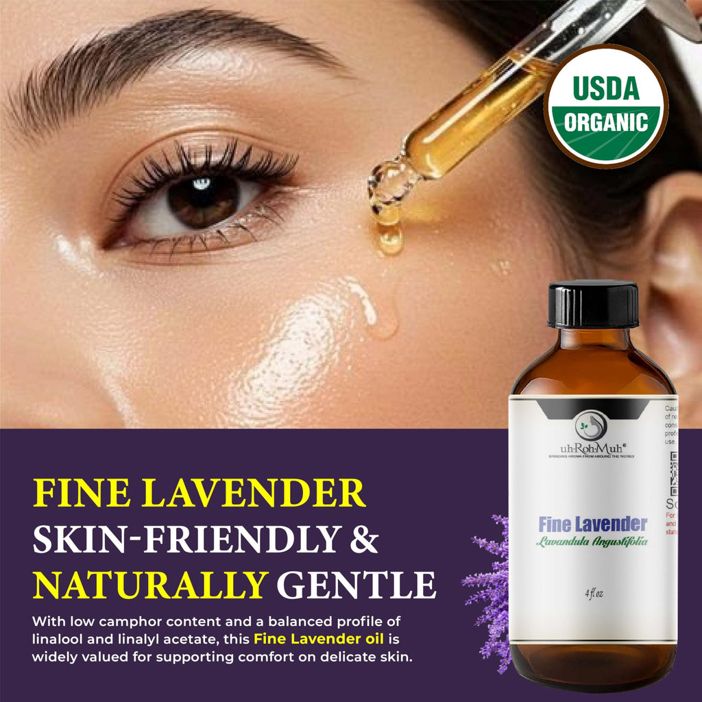 Organic Lavender Essential Oil 4 Fl Oz K89225