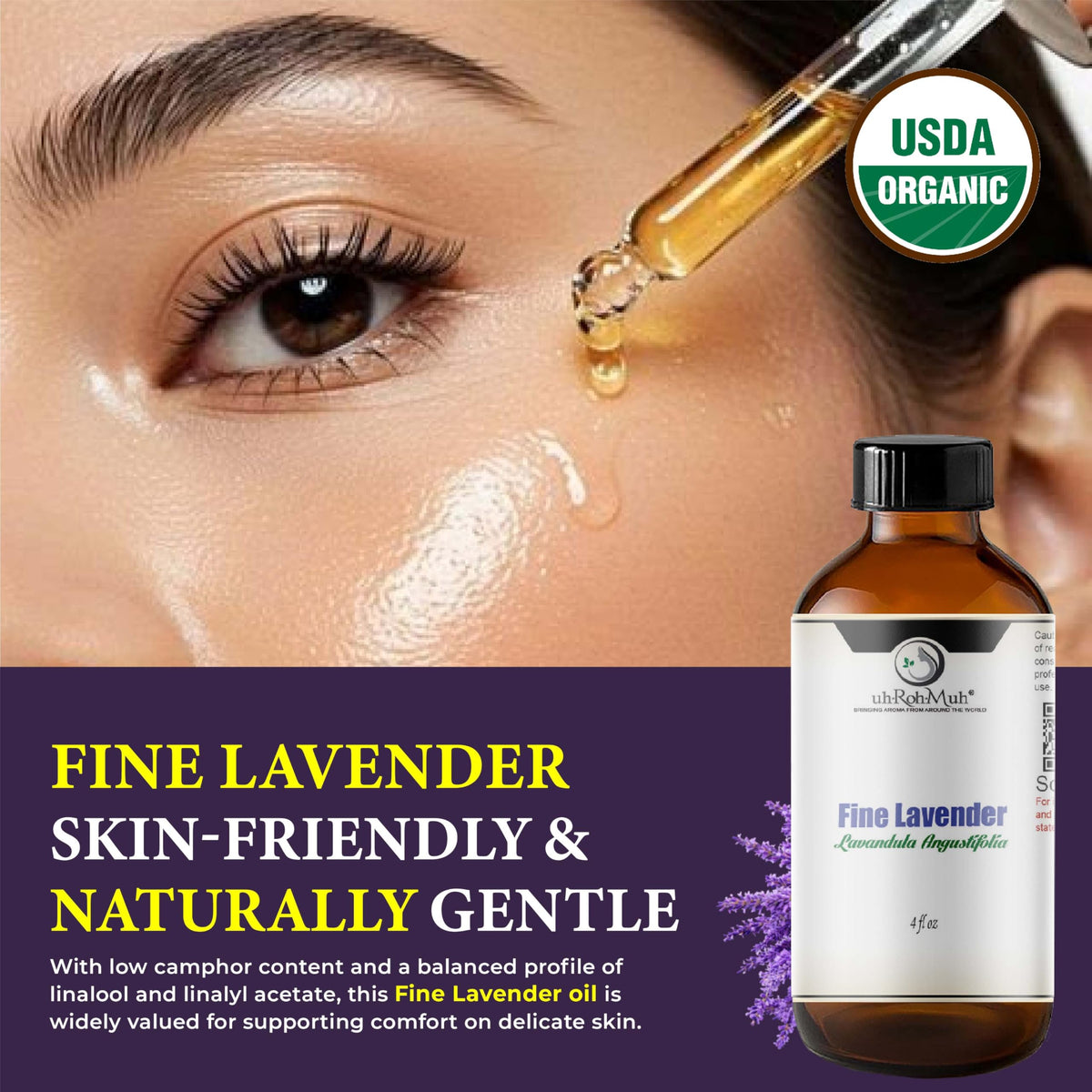 Organic Lavender Essential Oil 4 Fl Oz K89225