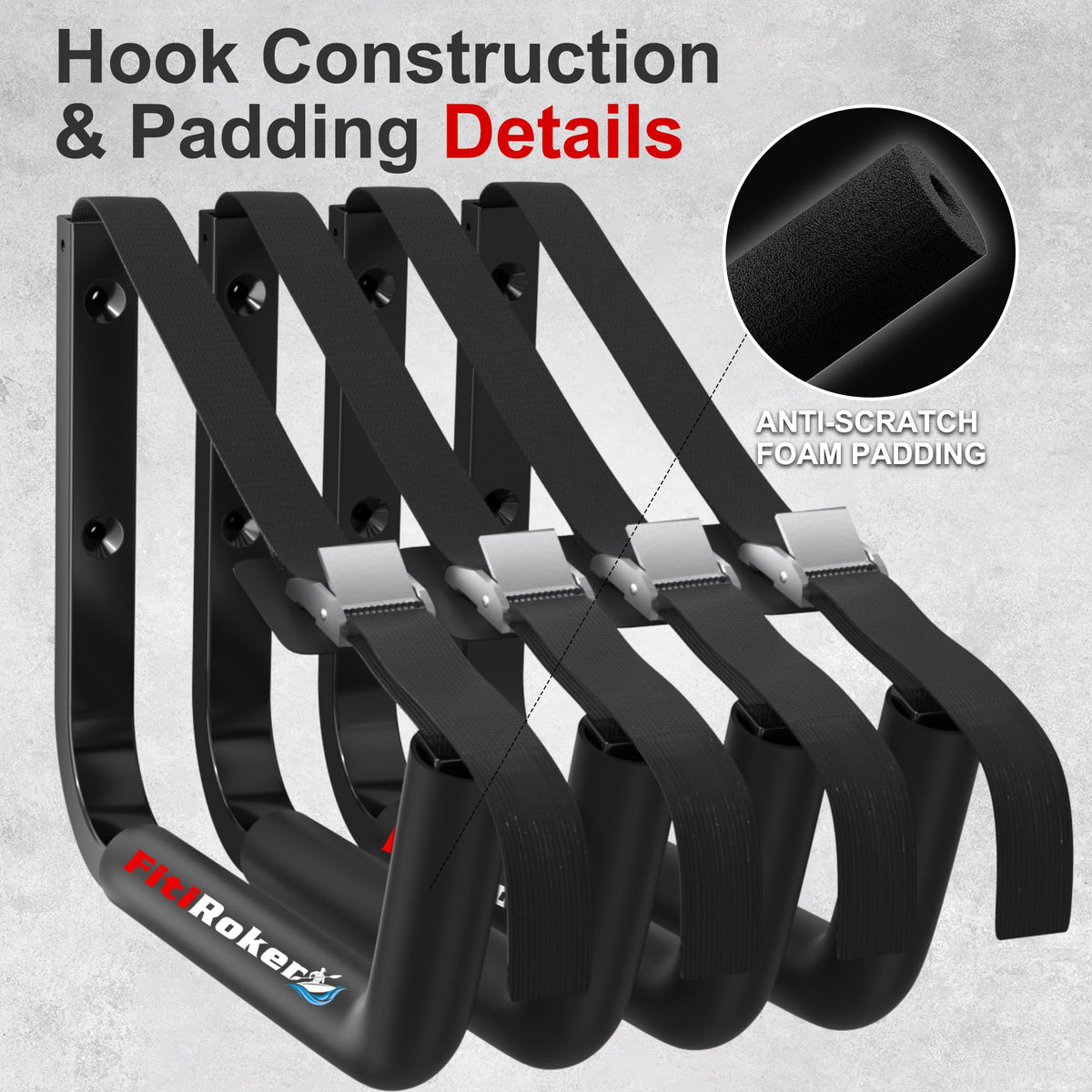 Wall Mounted Kayak Storage Rack T627084