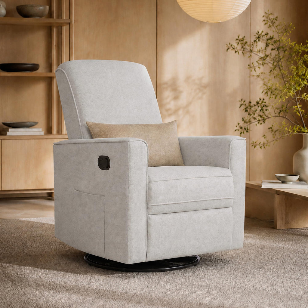 Upholstered Manual Glider Recliner O3874