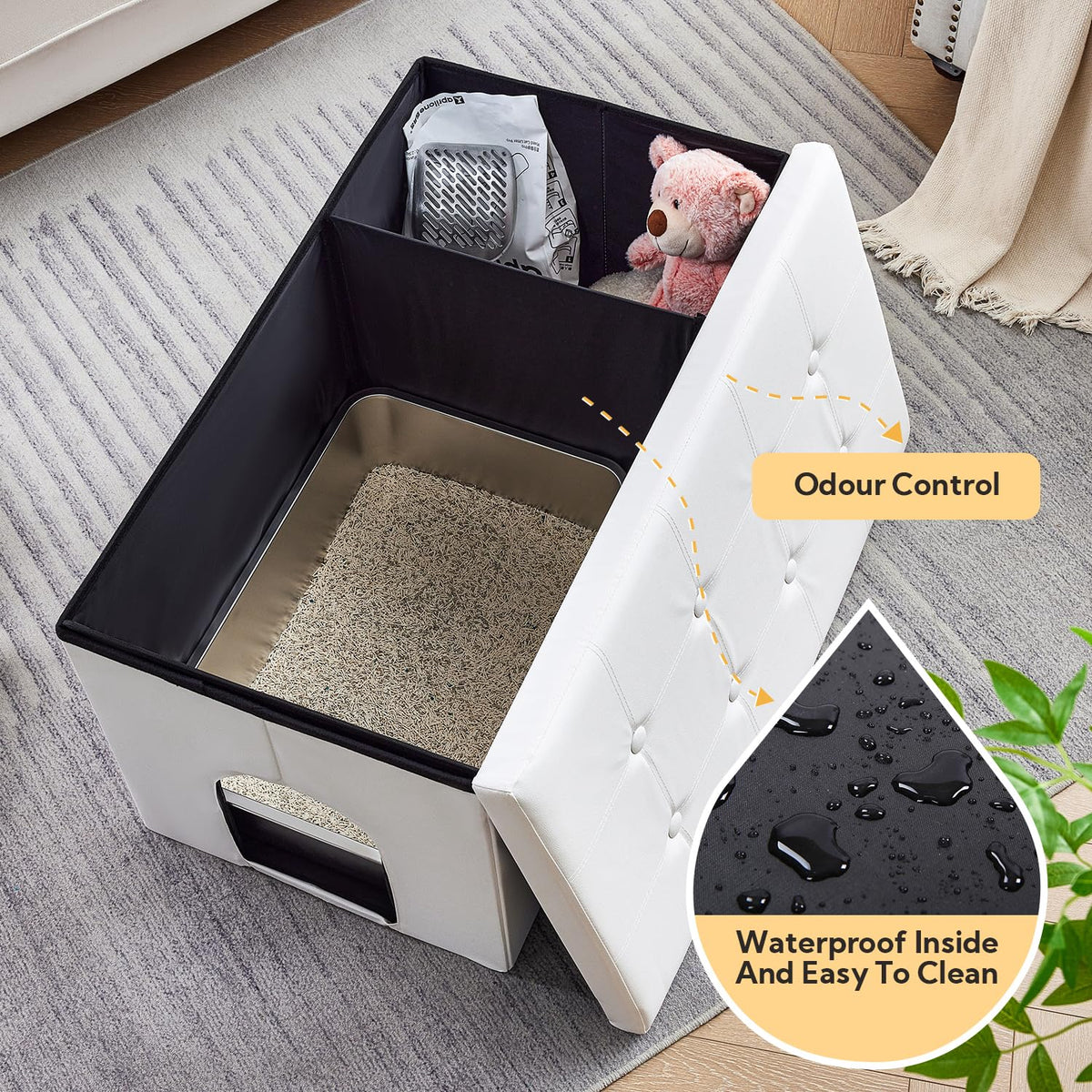 Extra Large Cat Litter Box Enclosure R8056