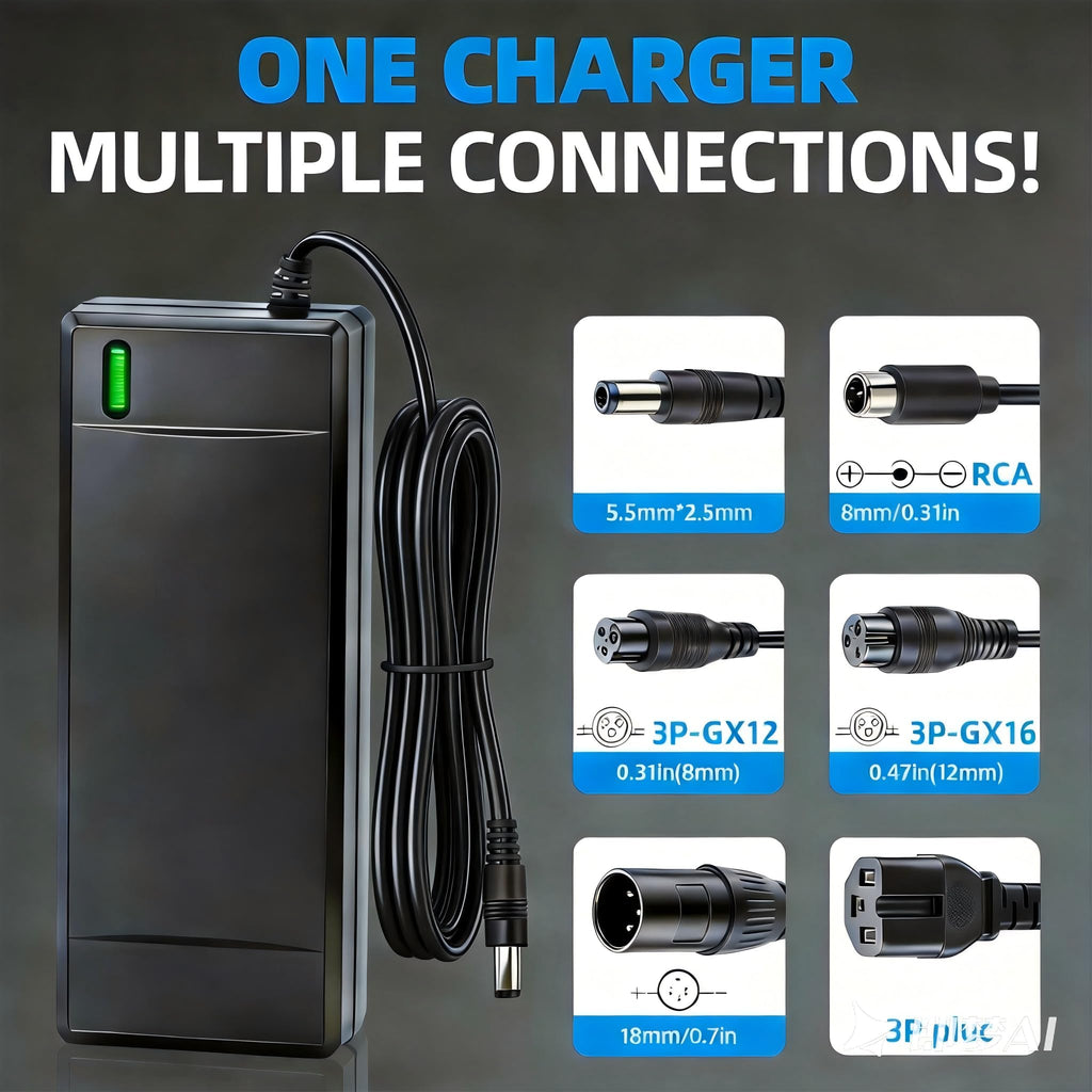 54.6V 2A Lithium Battery Charger O74873