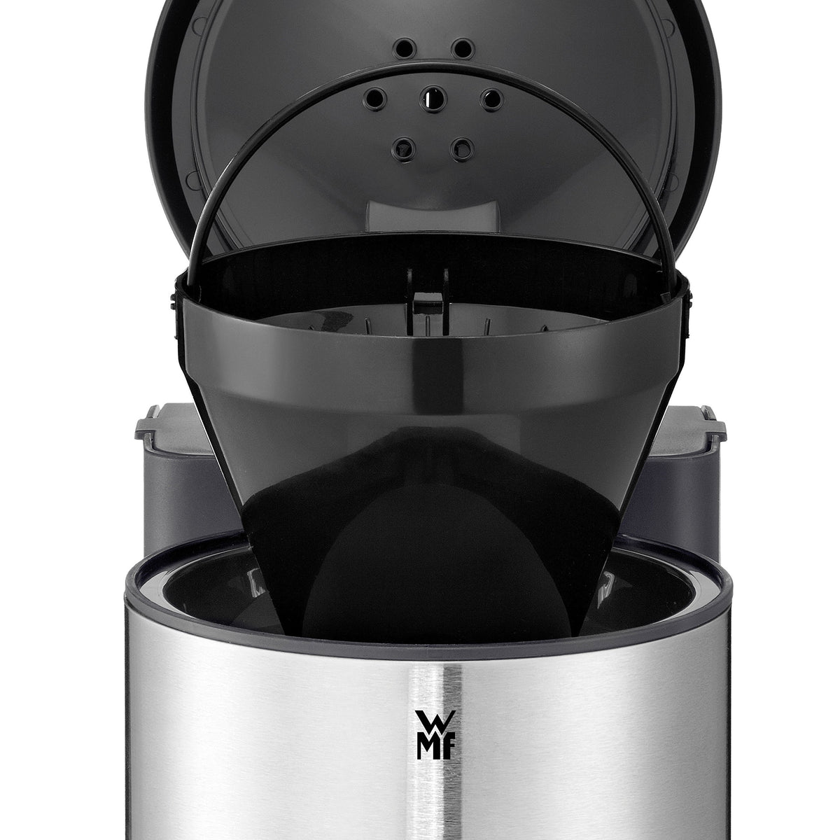 Black Stainless Steel Drip Coffee Maker W697
