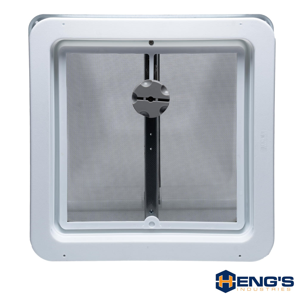 14" White Cargo Roof Vent M6863