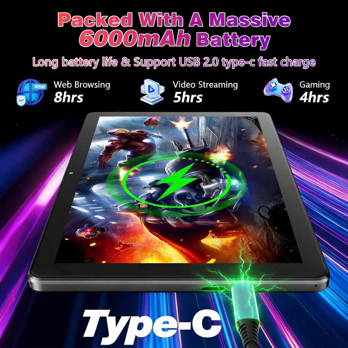 10 Inch Octa-Core Android Tablet P4726