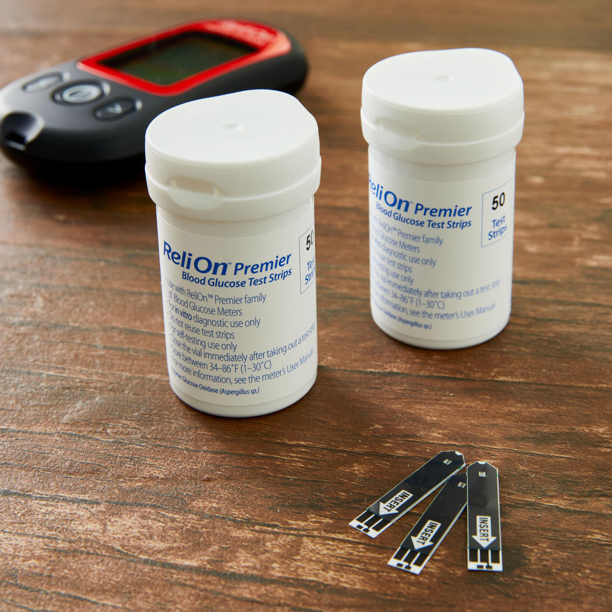 Blood Glucose Test Strips 100 Count 2 Pack W928